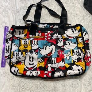 Disney Multicolor Character Travel Bag
